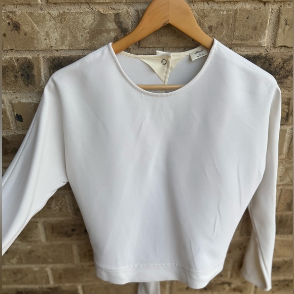 Wilfred Ivory Long Sleeve Blouse - Picture 4 of 10